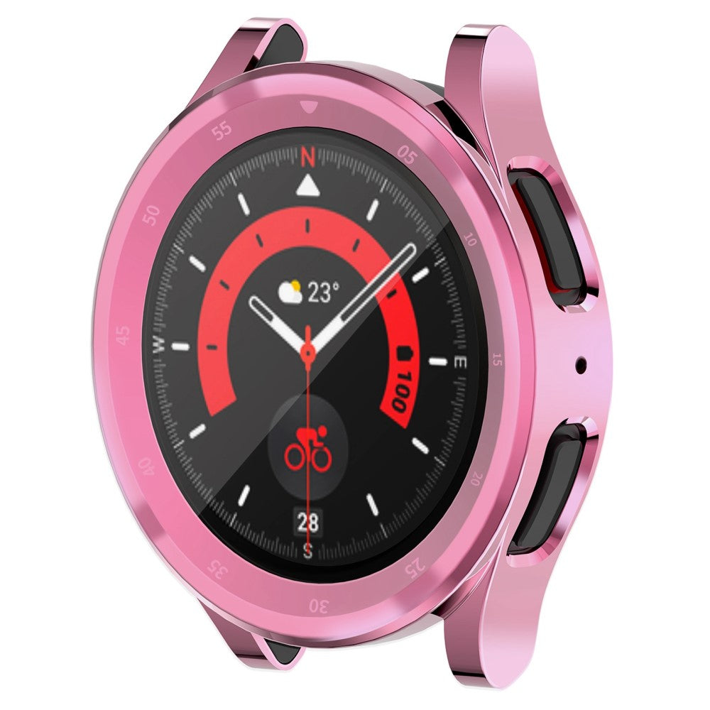 Super Fed Samsung Galaxy Watch 5 Pro Silikone Cover - Pink#serie_7