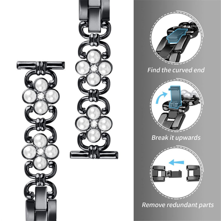 Mega holdbart Universal Samsung Metal Rem - Sort#serie_1