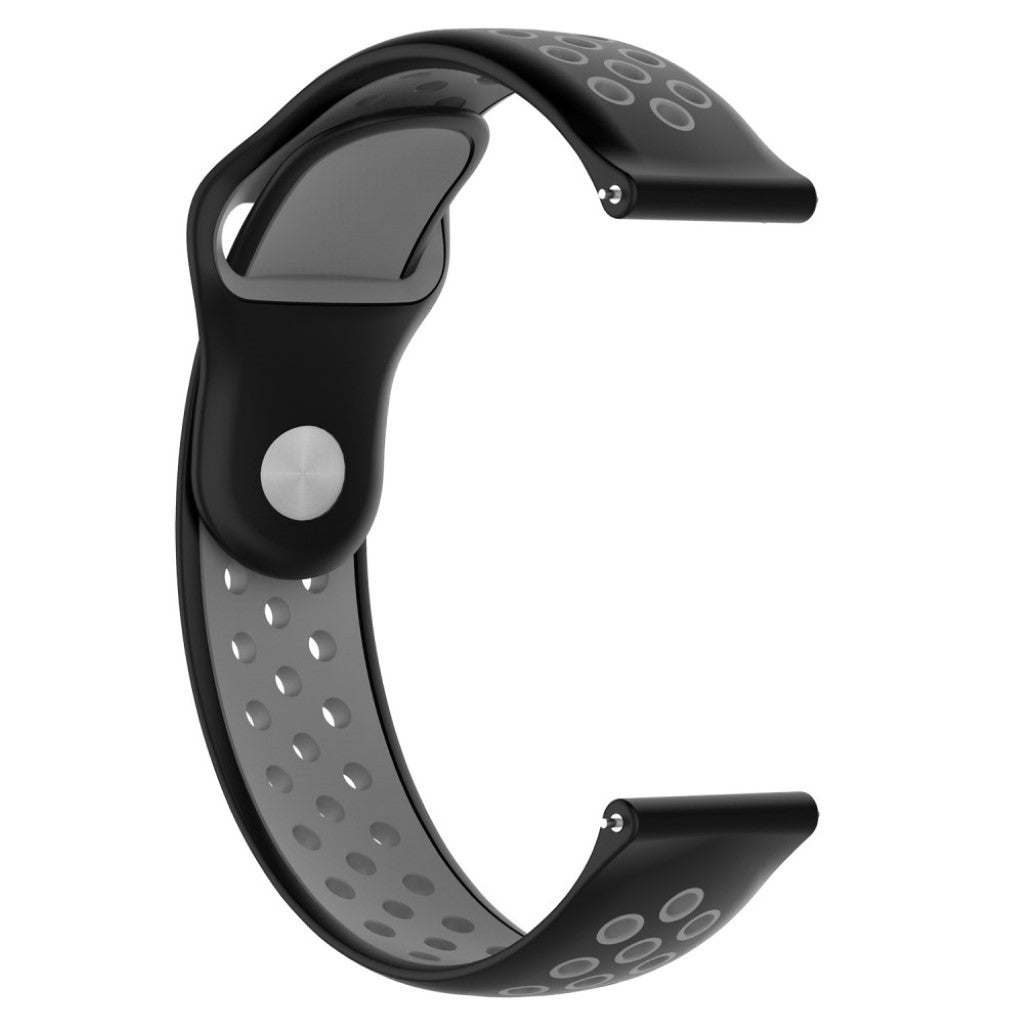 Vildt fint Huawei Watch / Huawei TalkBand B5 Silikone Rem - Sort#serie_3