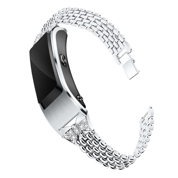 Meget sejt Huawei TalkBand B5 Metal og Rhinsten Rem - Sølv#serie_5