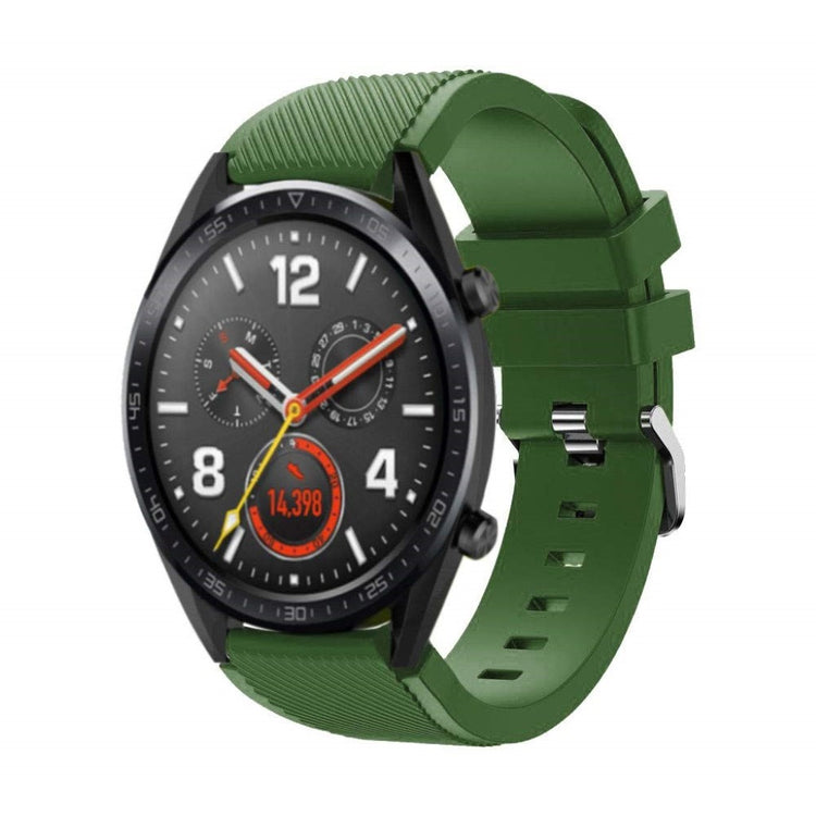 Vildt nydelig Huawei Watch GT Silikone Rem - Grøn#serie_6