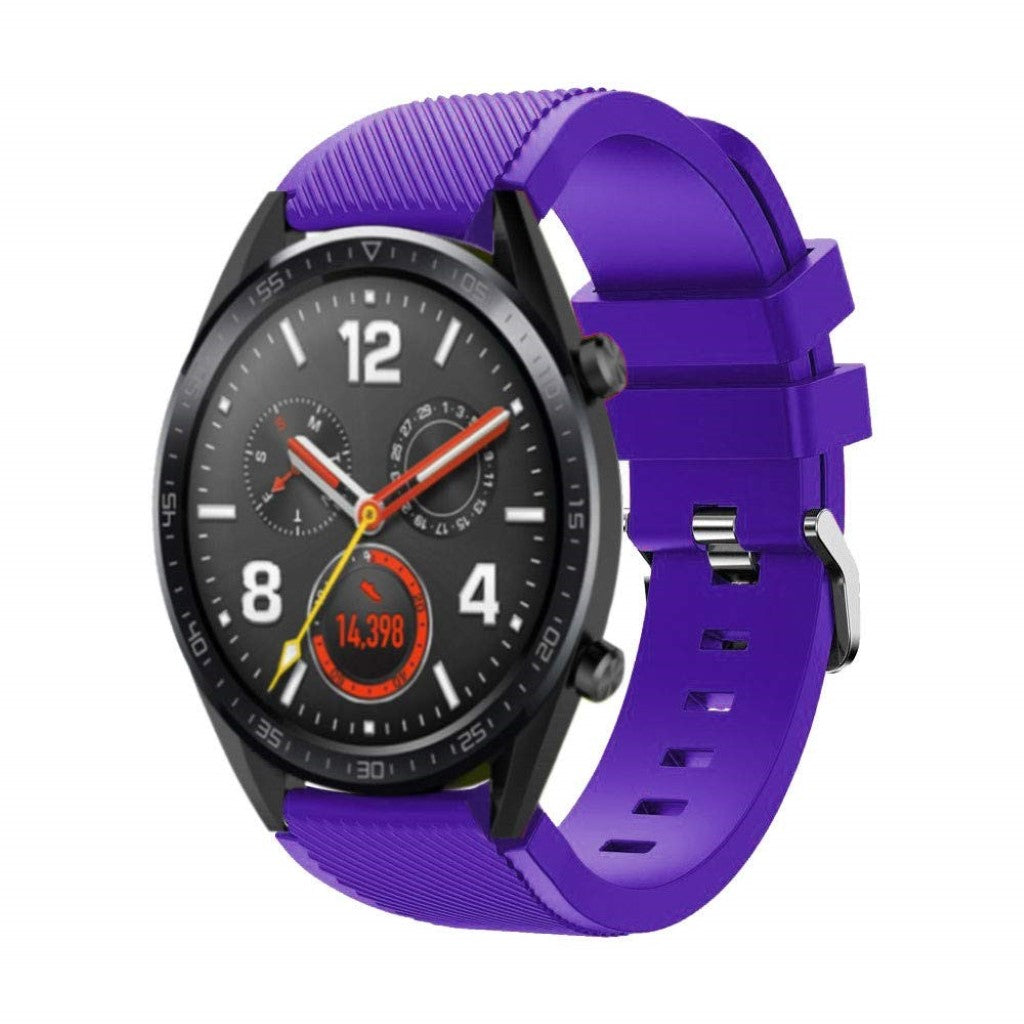 Vildt nydelig Huawei Watch GT Silikone Rem - Lilla#serie_9