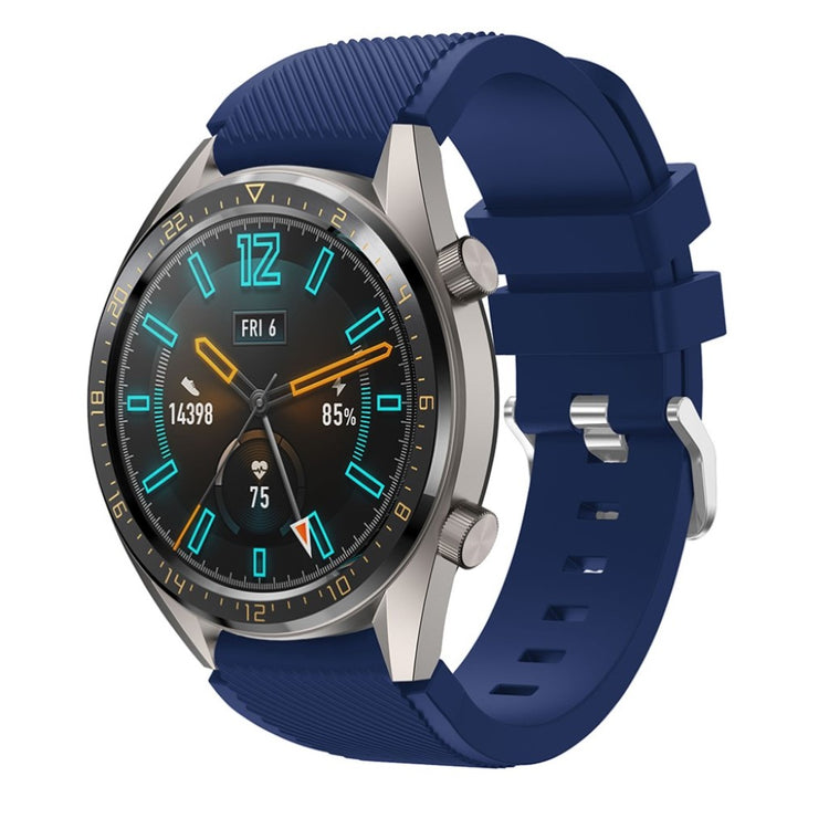 Fed Huawei Watch GT Silikone Rem - Blå#serie_12