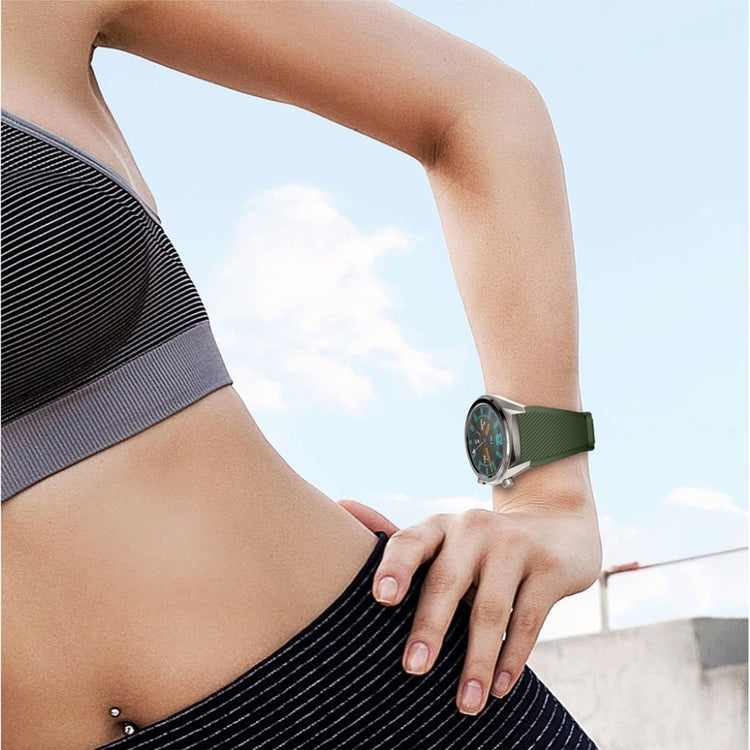 Fed Huawei Watch GT Silikone Rem - Grøn#serie_9