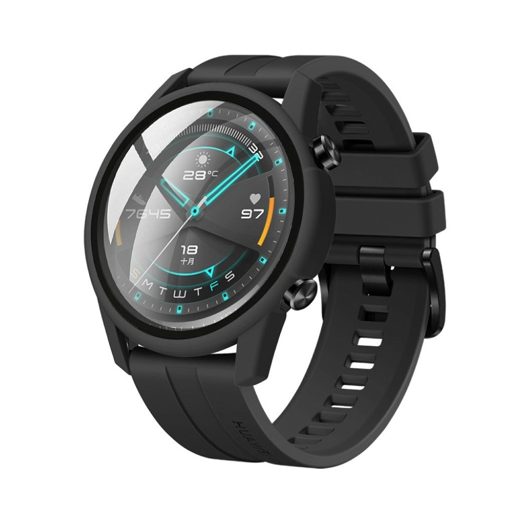 Super Fint Huawei Watch GT 2 46mm Plastik Cover - Sort#serie_1