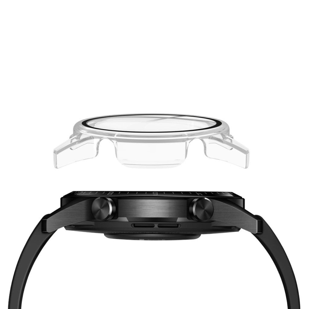 Super Fint Huawei Watch GT 2 46mm Plastik Cover - Gennemsigtig#serie_9