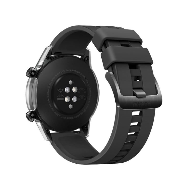 Super Fint Huawei Watch GT 2 46mm Plastik Cover - Gennemsigtig#serie_9