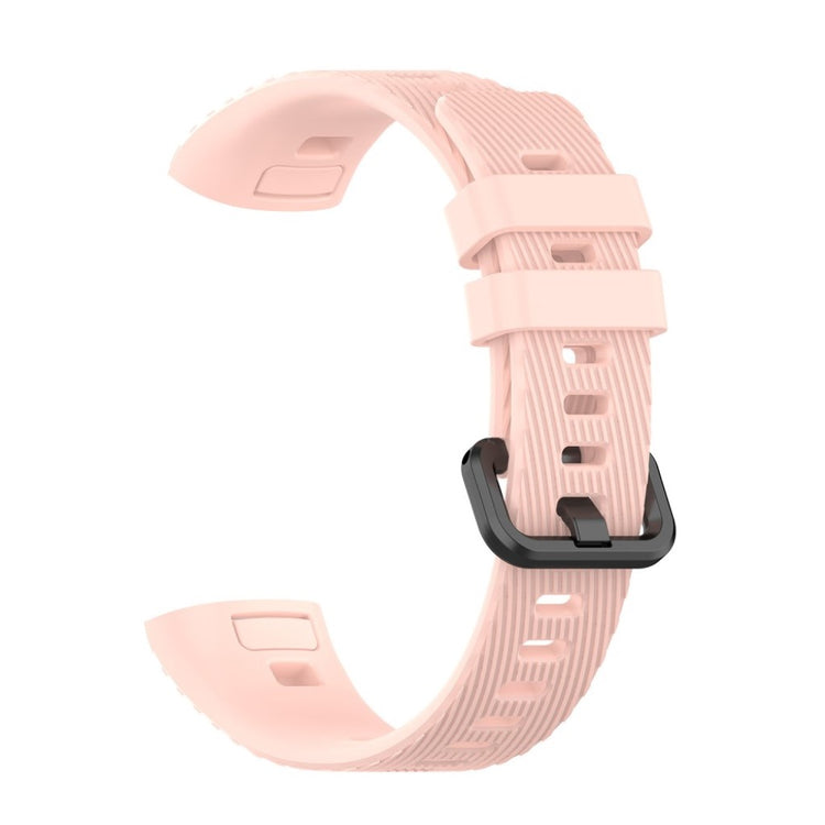 Helt vildt cool Huawei Band 4 Pro Silikone Rem - Pink#serie_3