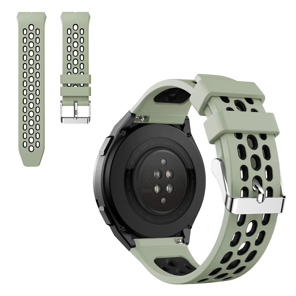 Vildt skøn Huawei Watch GT 2e Silikone Rem - Grøn#serie_7