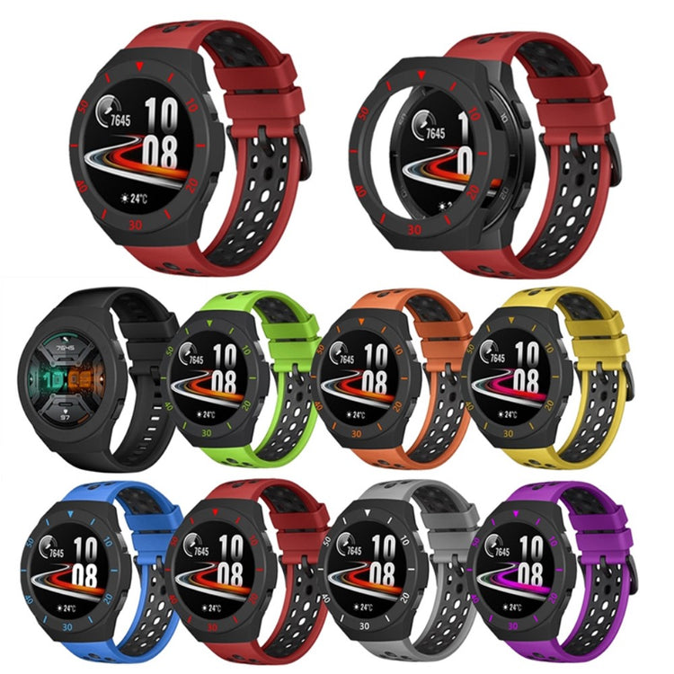 Huawei Watch GT 2e  Plastik Bumper  - Sort#serie_012