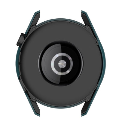 Fed Huawei Watch GT 3 (42mm) Cover med Skærmbeskytter i Plastik og Hærdet Glas - Grøn#serie_1