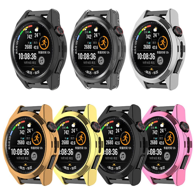 Huawei Watch GT Runner  Silikone Bumper  - Sølv#serie_2