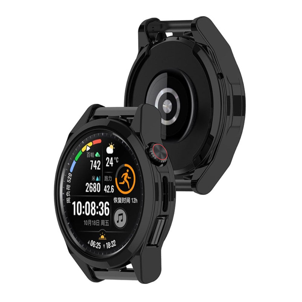 Huawei Watch GT Runner  Silikone Bumper  - Sort#serie_4