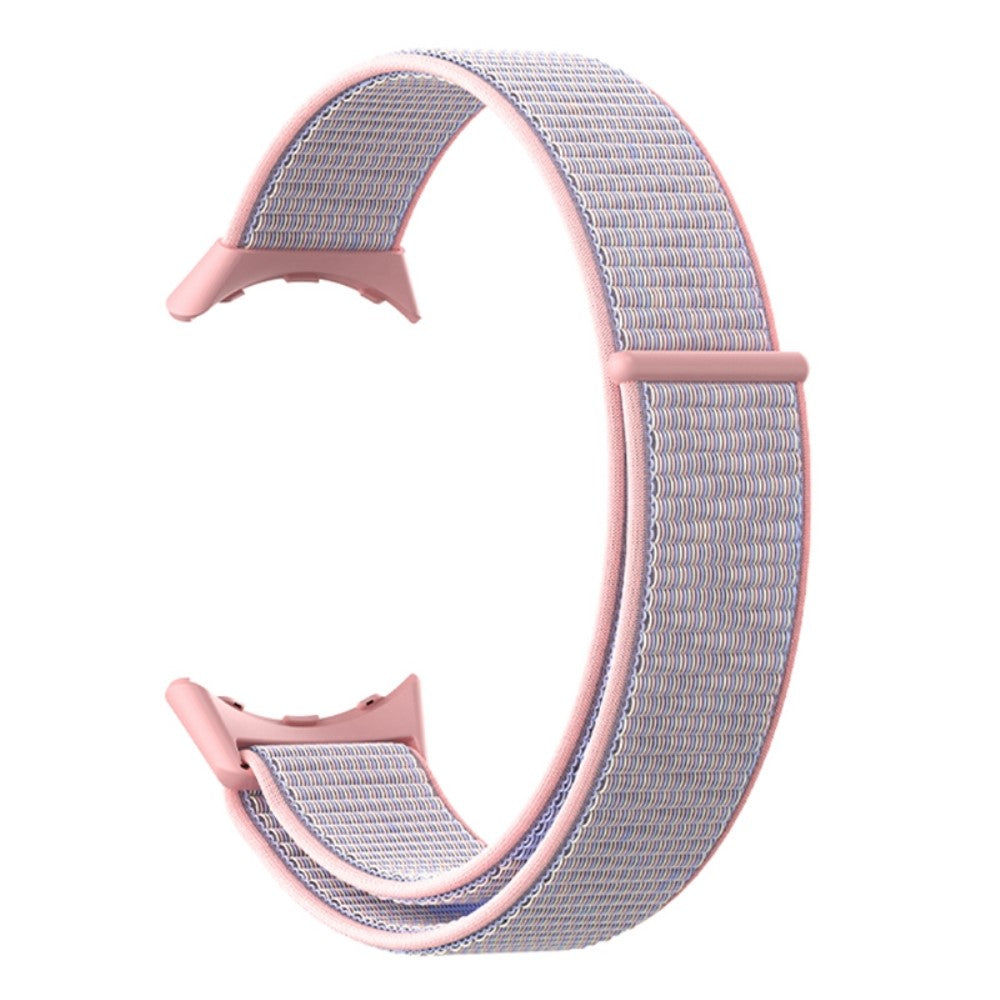 Fremragende Google Pixel Watch Nylon Rem - Pink#serie_5