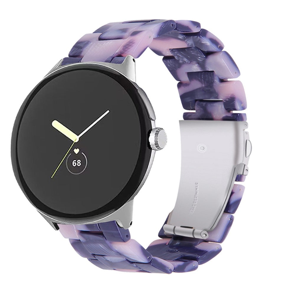 Meget nydelig Google Pixel Watch Plastik Rem - Pink#serie_3