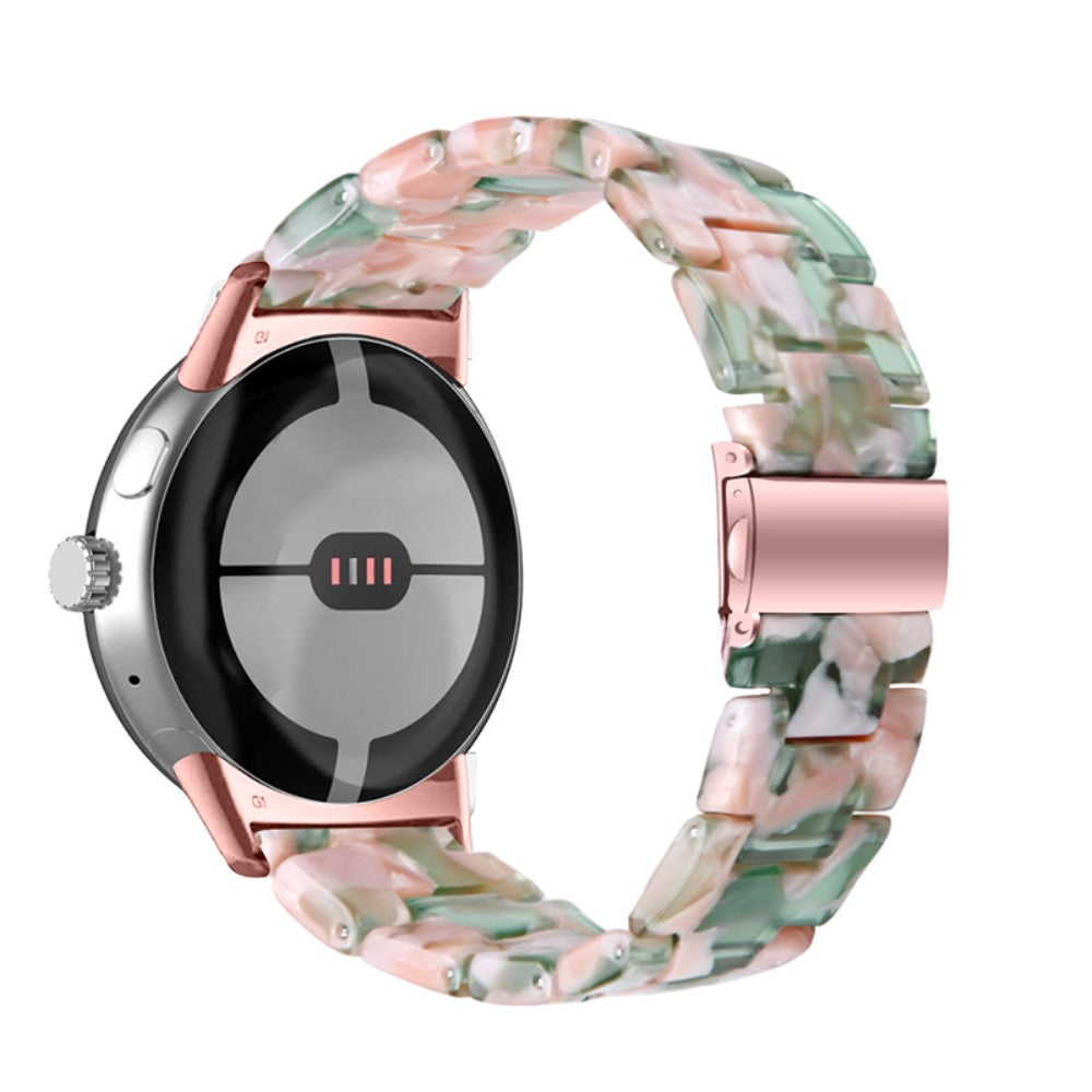 Super pænt Google Pixel Watch Plastik Rem - Pink#serie_13