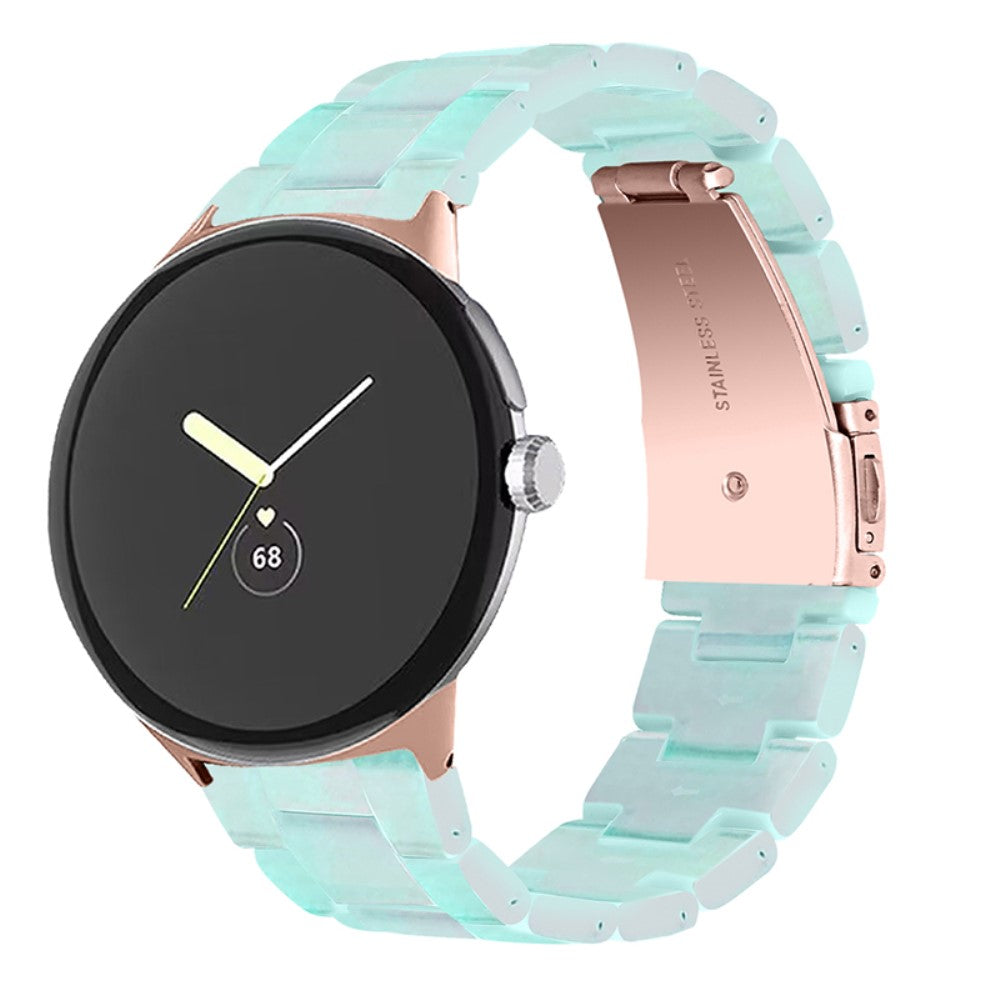 Super pænt Google Pixel Watch Plastik Rem - Grøn#serie_21