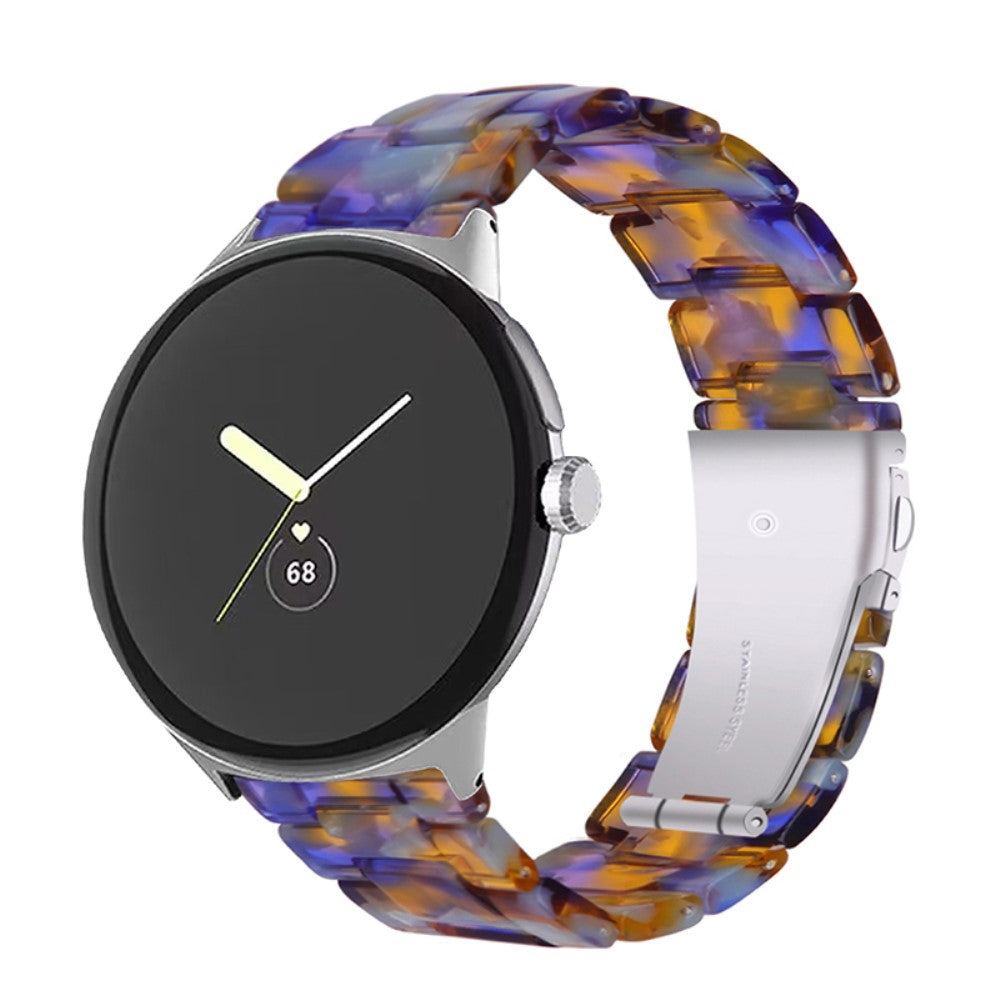 Super pænt Google Pixel Watch Plastik Rem - Flerfarvet#serie_23