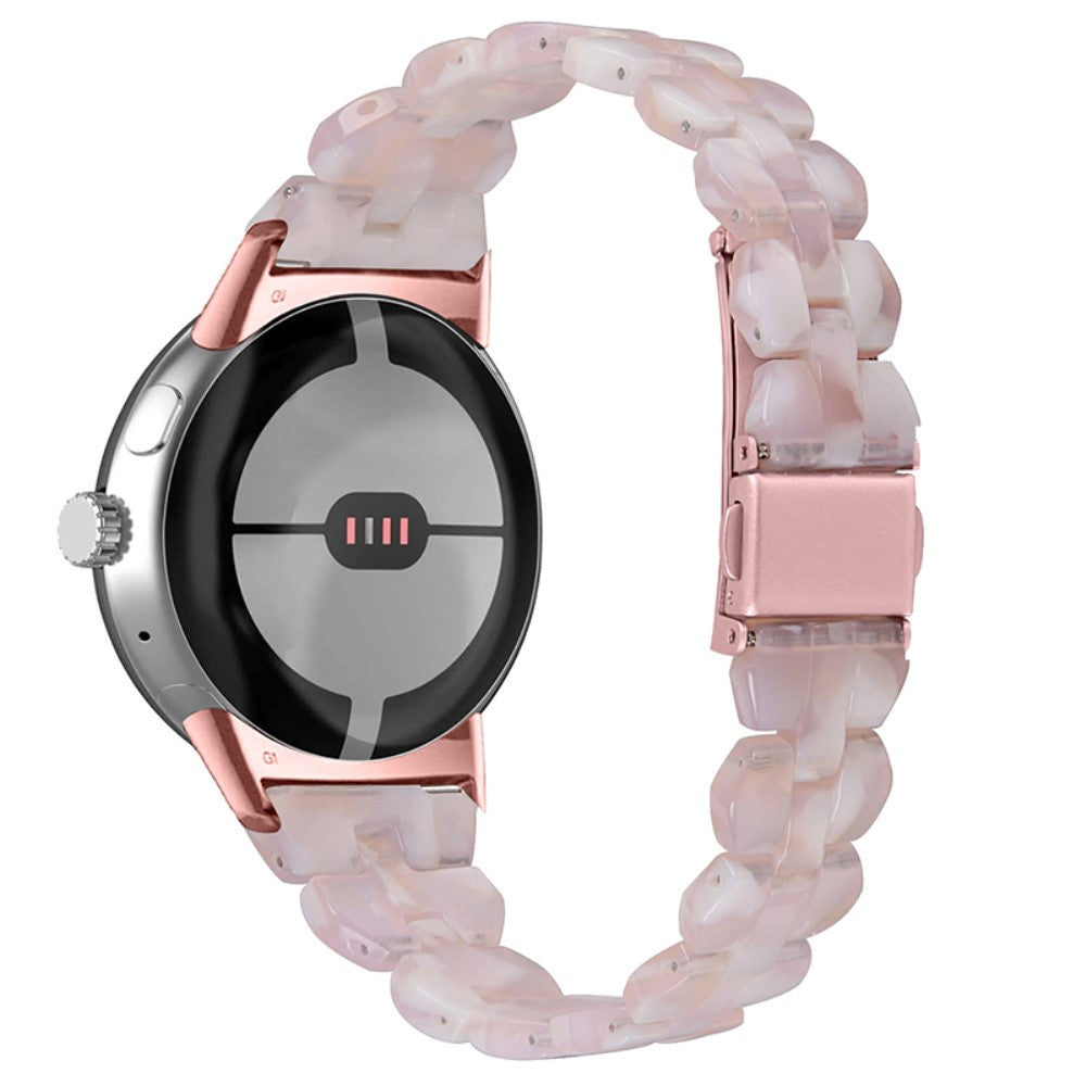 Meget fint Google Pixel Watch Plastik Rem - Pink#serie_3