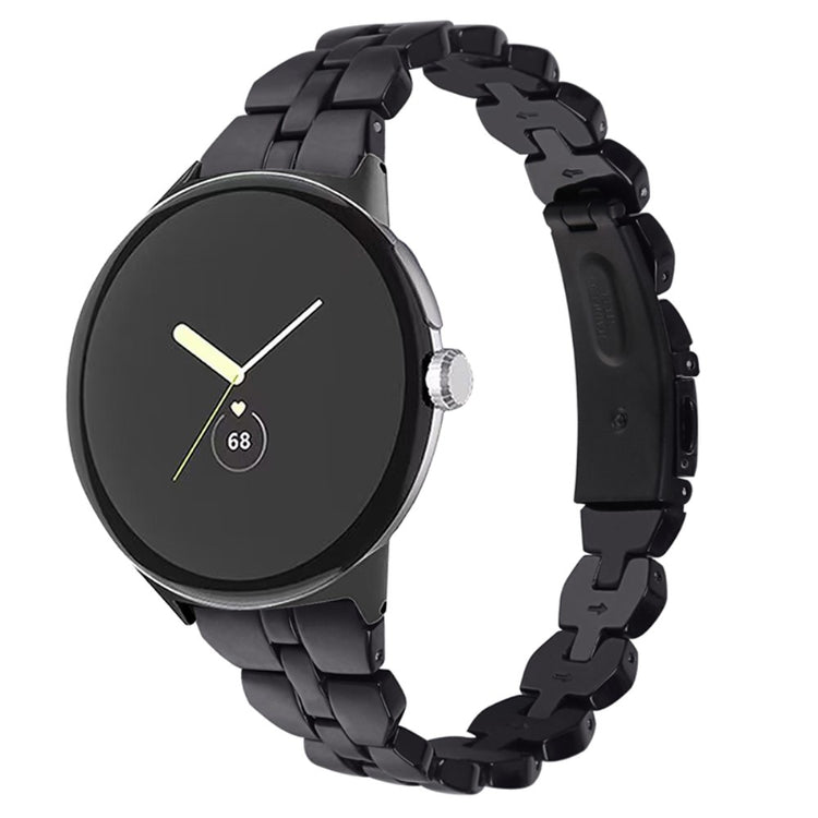 Meget fint Google Pixel Watch Plastik Rem - Sort#serie_5