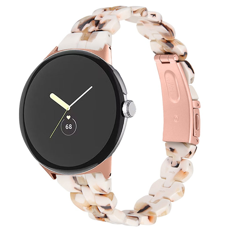 Meget fint Google Pixel Watch Plastik Rem - Brun#serie_6