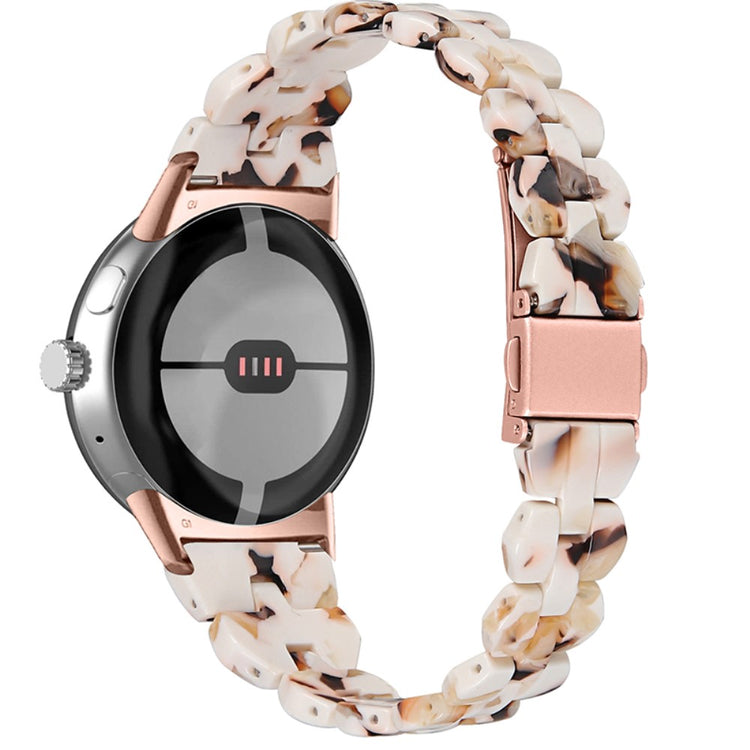 Meget fint Google Pixel Watch Plastik Rem - Brun#serie_6