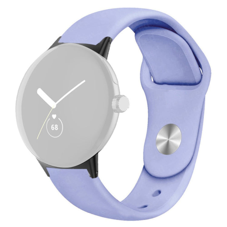 Helt vildt fint Google Pixel Watch Silikone Rem - Lilla#serie_13