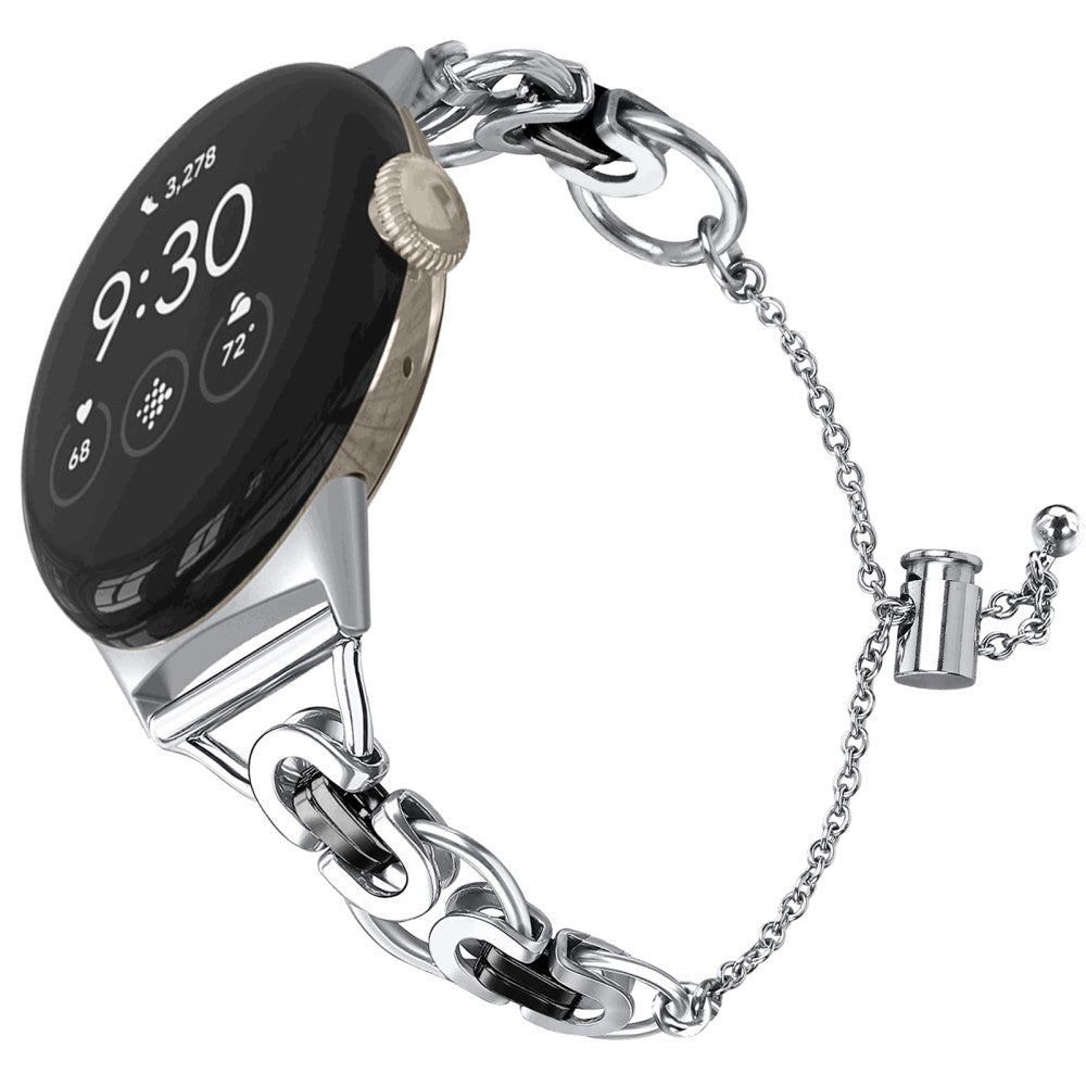 Superflot Google Pixel Watch  Rem - Sølv#serie_4