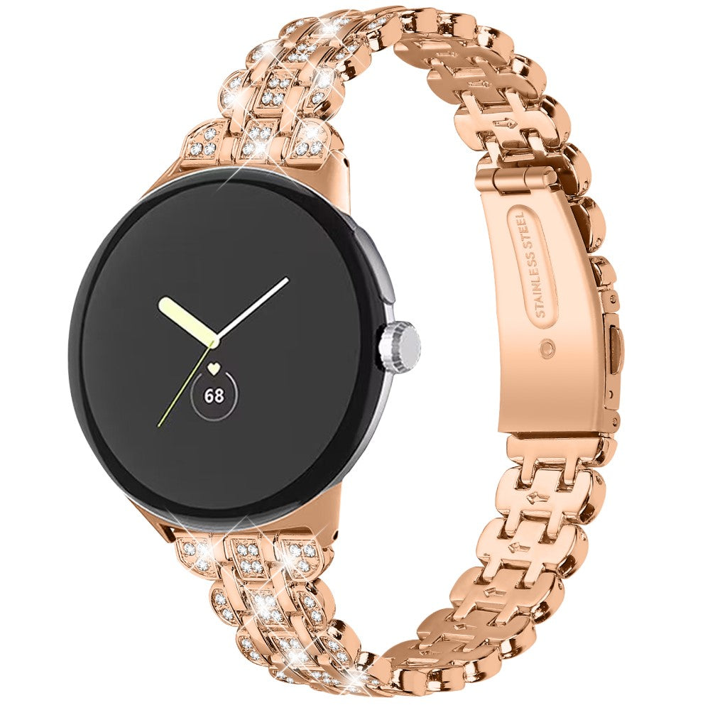 Skøn Google Pixel Watch  Rem - Pink#serie_4