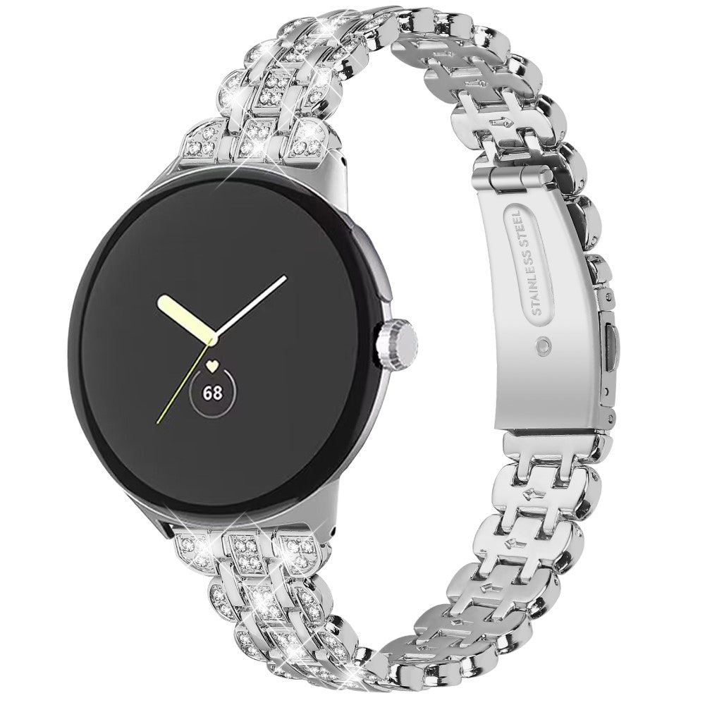 Skøn Google Pixel Watch  Rem - Sølv#serie_5