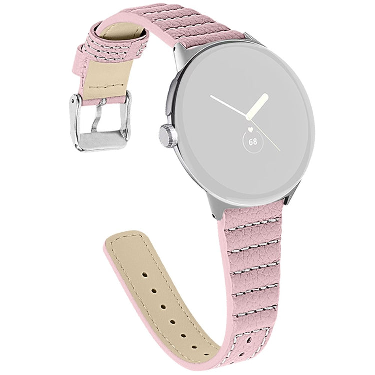 Klassisk Google Pixel Watch  Rem - Pink#serie_6