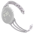 Stylowy Google Pixel Watch Metal I Stras Pasek