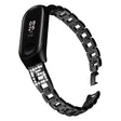 Absolutnie Dobry Xiaomi Mi Band 3 / Xiaomi Mi Smart Band 4 Metal I Stras Uniwersalne Pasek