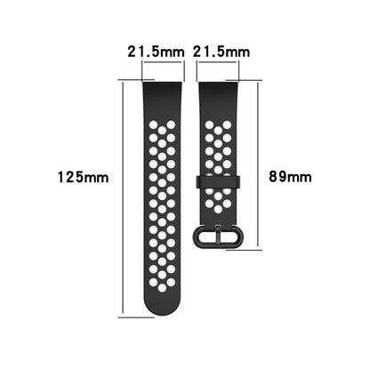 Kønt Xiaomi Mi Watch Lite / Xiaomi Redmi Watch Silikone Rem - Hvid#serie_1