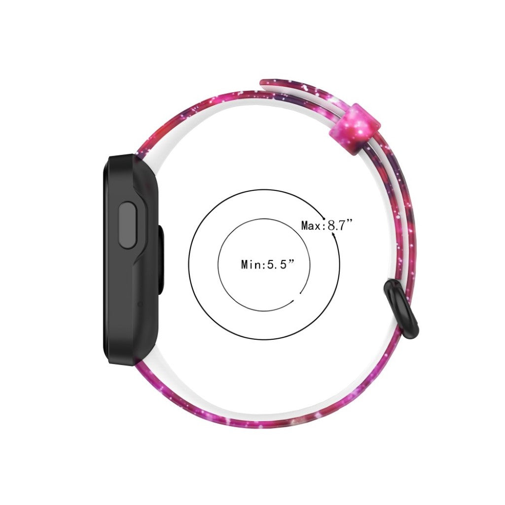 Sejt Xiaomi Mi Watch Lite / Xiaomi Redmi Watch Silikone Rem - Flerfarvet#serie_11