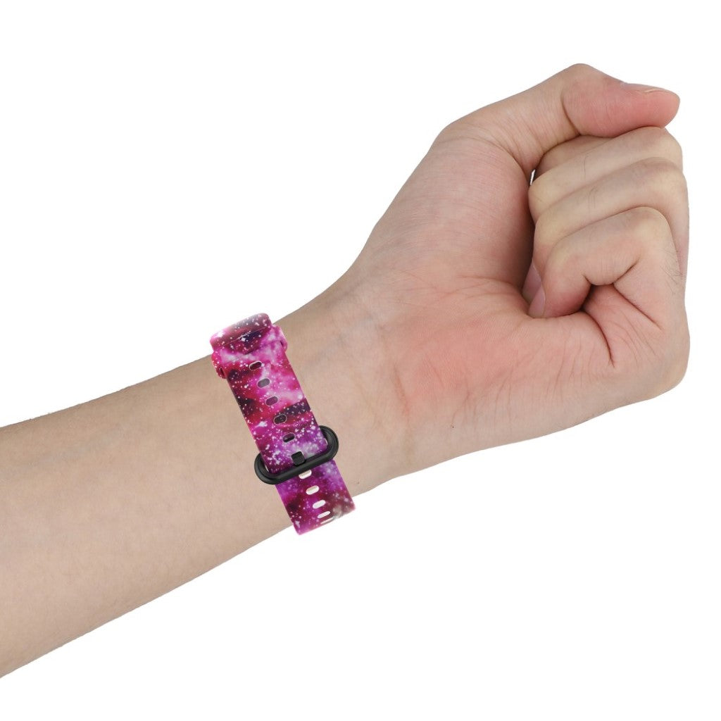 Sejt Xiaomi Mi Watch Lite / Xiaomi Redmi Watch Silikone Rem - Sølv#serie_6