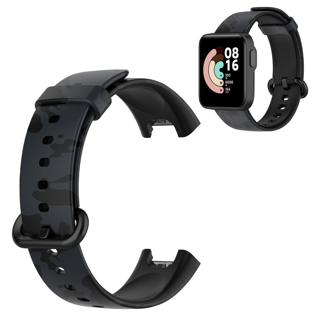 Skøn Xiaomi Mi Watch Lite / Xiaomi Redmi Watch Silikone Rem - Sølv#serie_6