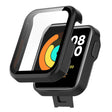Modny Xiaomi Mi Watch Lite / Xiaomi Redmi Watch Uniwersalne Obudowa z Osłona ekranu w Szkło i Plastik
