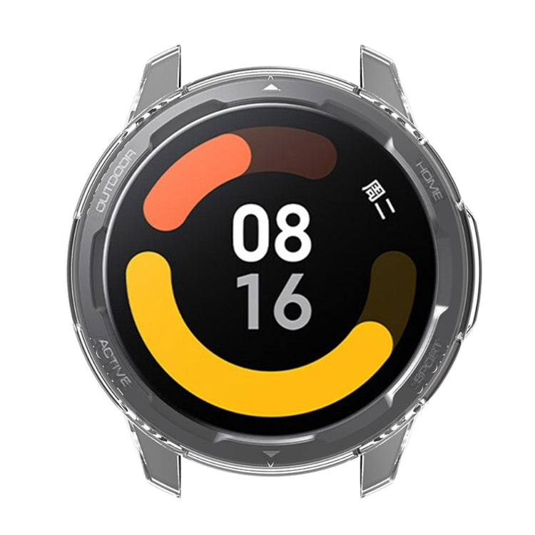Xiaomi Watch Color 2 Gennemsigtig Silikone Bumper  - Gennemsigtig#serie_2