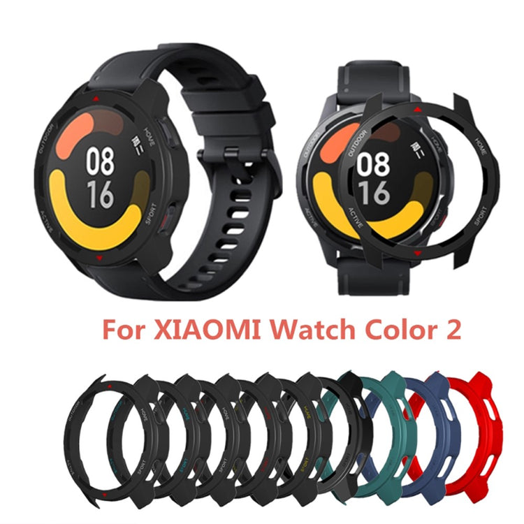 Meget Fint Xiaomi Watch Color 2 Plastik Cover - Sort#serie_2