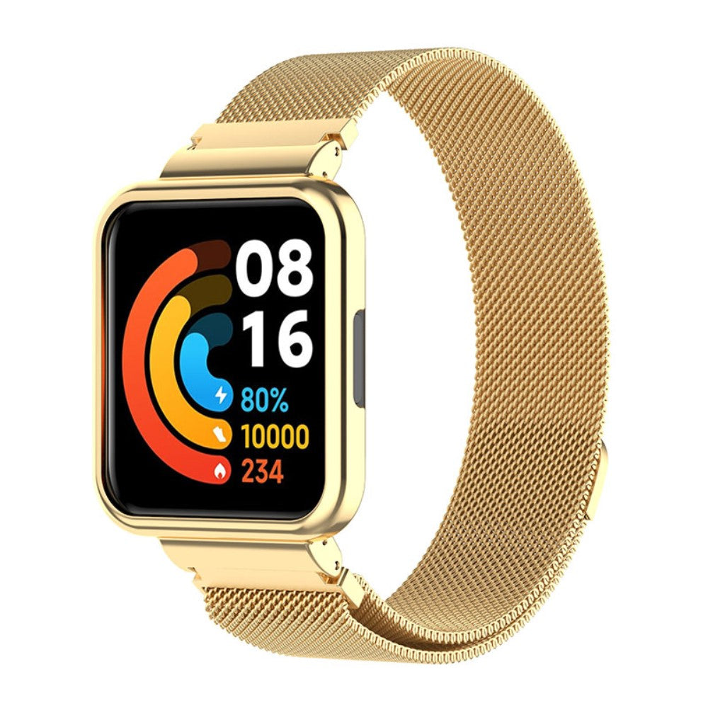 Stilren Xiaomi Redmi Watch 2 Lite Metal Rem - Guld#serie_1