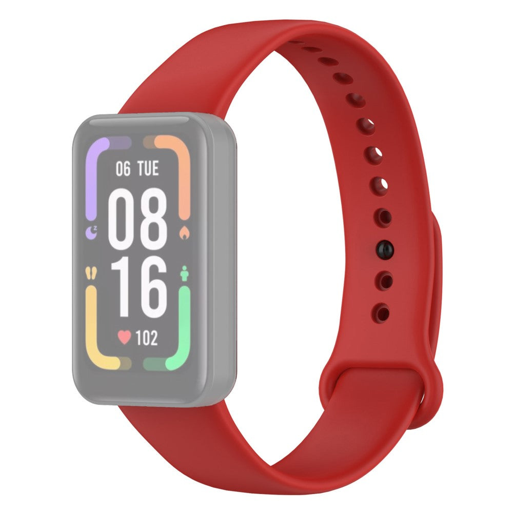 Elegant Xiaomi Redmi Smart Band Pro Silikone Rem - Rød#serie_3