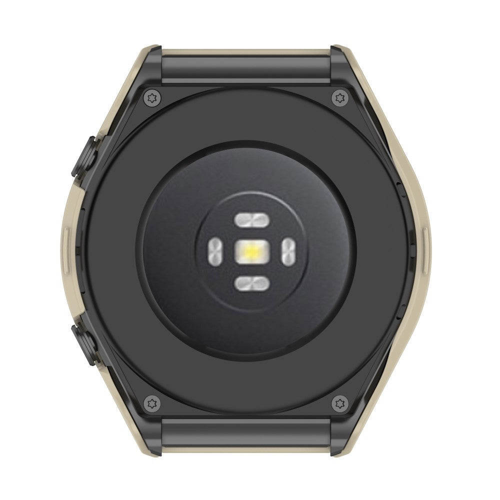 Godt Xiaomi Watch S1 Cover med Skærmbeskytter i Plastik og Hærdet Glas - Hvid#serie_3