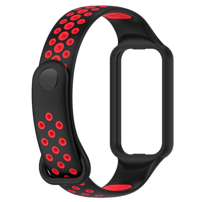 Mega Holdbart Silikone Rem passer til Xiaomi Redmi Band 2 - Rød#serie_2