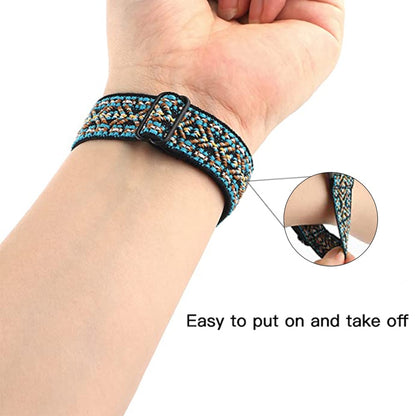 Sejt Nylon Rem passer til Xiaomi Redmi Band 2 - Flerfarvet#serie_4