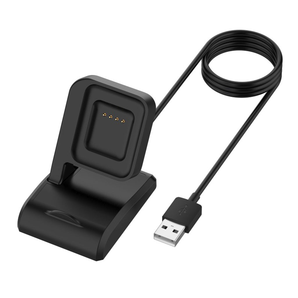 1m Plastik Xiaomi Mi Watch USB Opladningskabel - Sort#serie_016