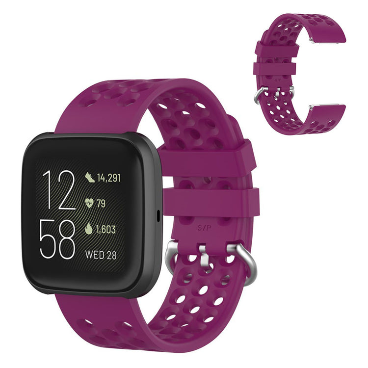 Lilla Fitbit Versa 2 / Fitbit Versa Lite Silikone Urrem#serie_10