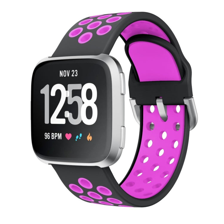 Meget fed Fitbit Versa 2 Silikone Rem - Lilla#serie_7