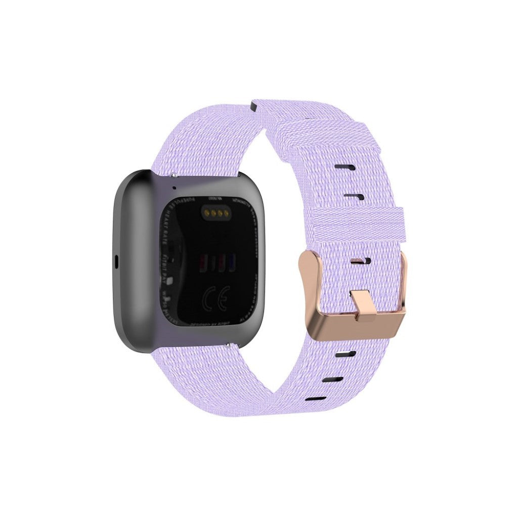 Helt vildt rart Fitbit Versa 2 / Fitbit Blaze Nylon Rem - Lilla#serie_11