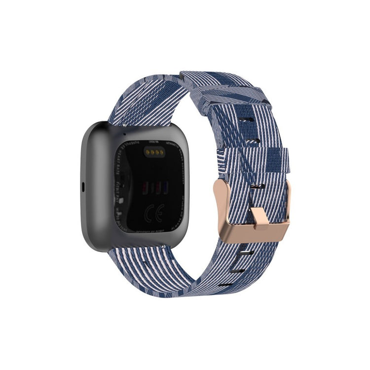 Helt vildt rart Fitbit Versa 2 / Fitbit Blaze Nylon Rem - Flerfarvet#serie_12